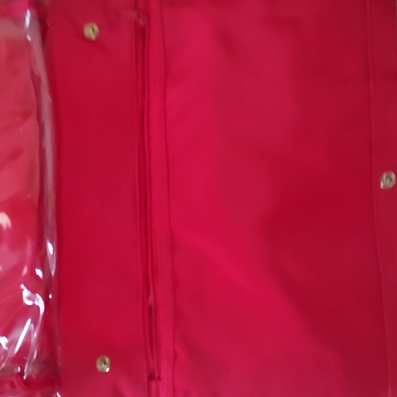 Clarins of Paris Makeup Bags - Lot of 3. 2 Wipe Off Material & 1 BONUS Velvet - Picture 7 of 12